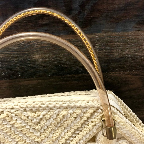 Vintage 1970’s Macrame Handbag - Picture 12 of 16